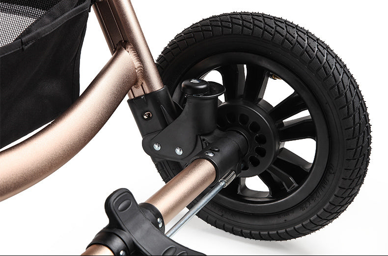 For Baby Brand Luxury 3-in-1 Baby Stroller With Baby Carriage