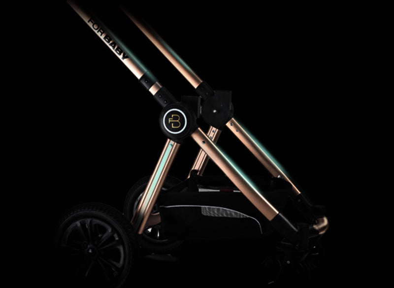 For Baby Brand Luxury 3-in-1 Baby Stroller With Baby Carriage