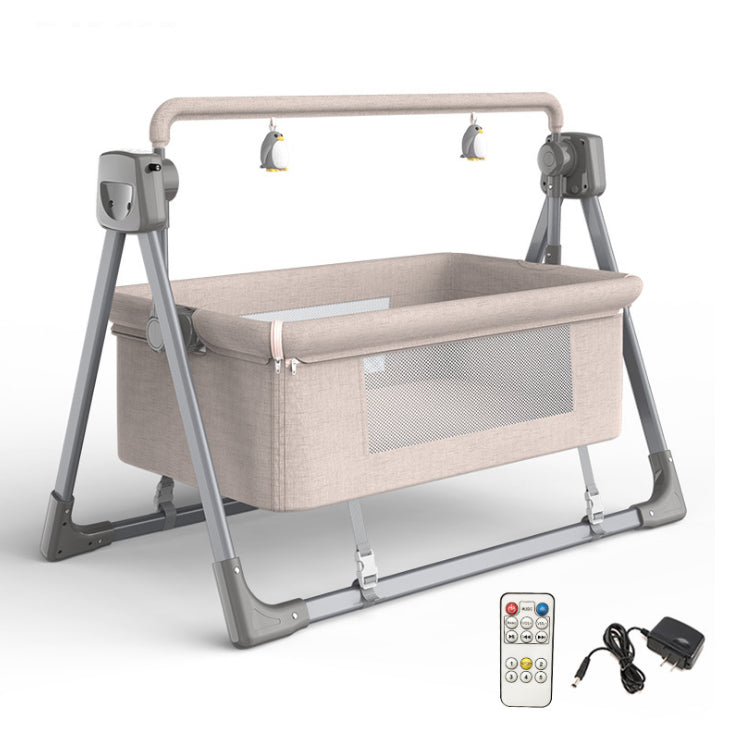 Electric Rocking Baby Crib