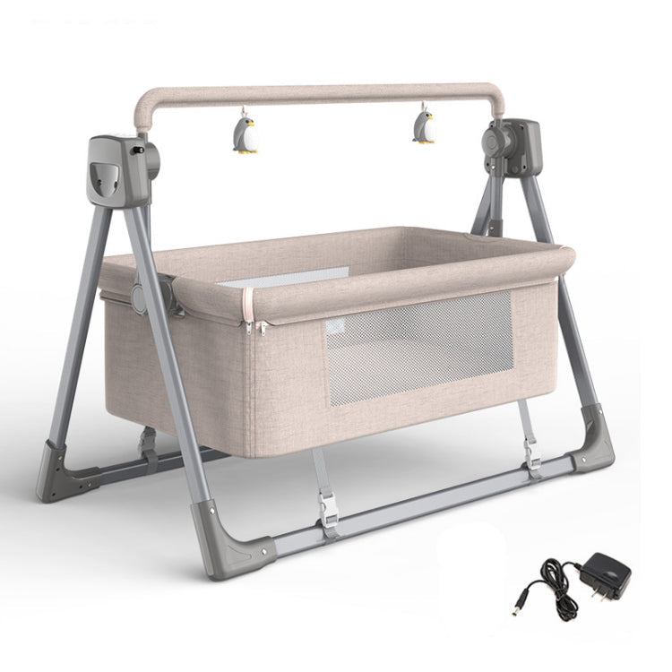 Electric Rocking Baby Crib