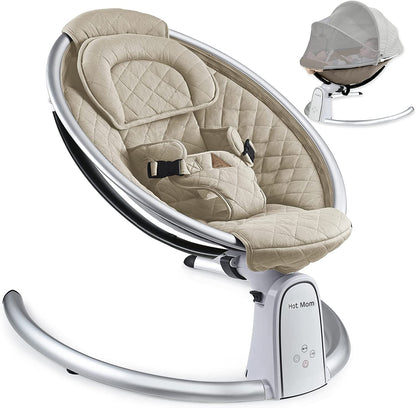 Hot Mom Bluetooth Electric Baby Swing For Newborn Infant